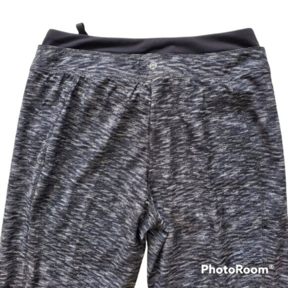Lululemon Runderful Pant Dramatic Static Slate Black Size 6 - Picture 6 of 9
